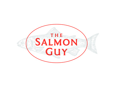 Salmon Guy brand design branding concierge fish food fresh identity logo logo design quality salmon