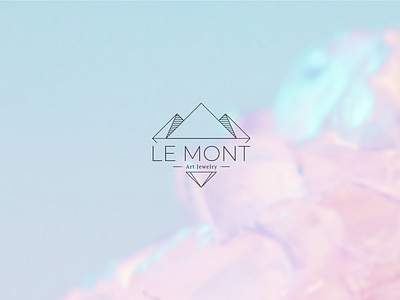 ‘Le Mont Art Jewelry’ logo concept design branding design illustration logo