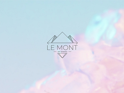 ‘Le Mont Art Jewelry’ logo concept design