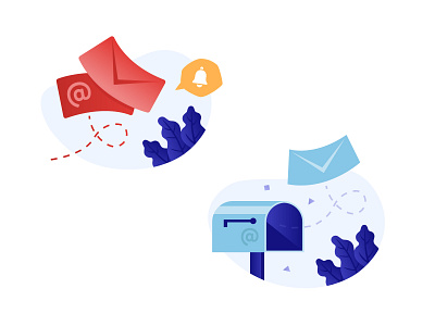 Email / Contact Page Illustration