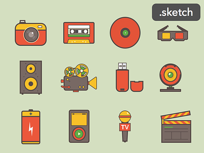 Media Icons - Free Download