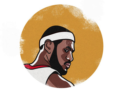 Lebron James basketball illustration lebron lebron james