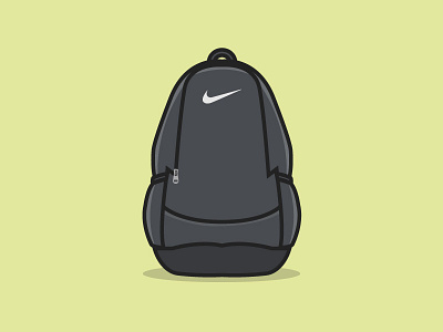 My "Briefcase" backpack illustration nike