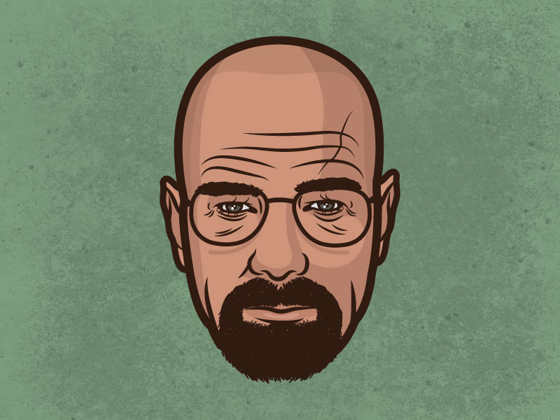 Walter White by Michael Walchalk on Dribbble