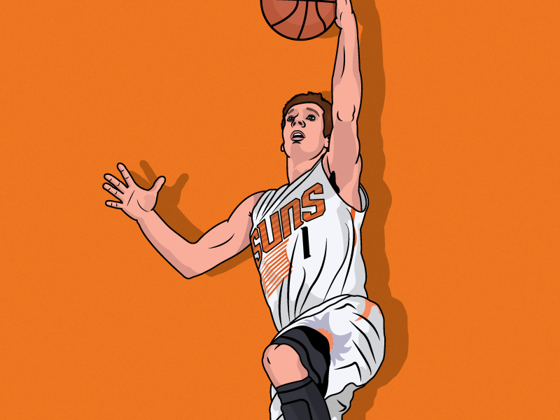 Goran Dragic By Michael Walchalk On Dribbble