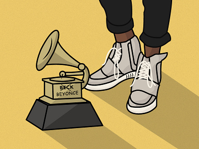 Oh Yeezy... adidas grammys illustration kanye west yeezy 750 boost