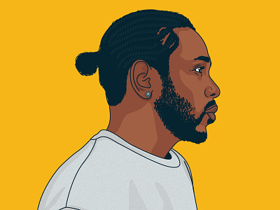 Kendrick Lamar illustration kendrick lamar portrait