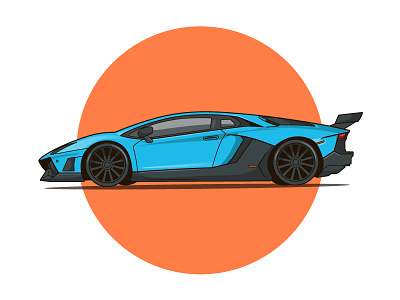 Lamborghini Murciélago car illustration lamborghini murciélago vector