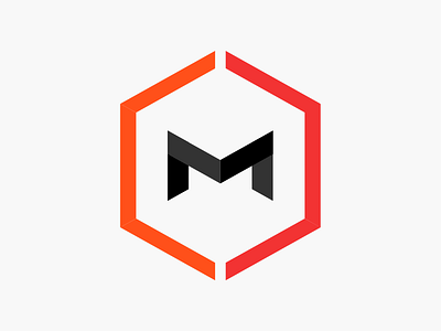 MageDD logo isometric logo magento minimalism simple symbol