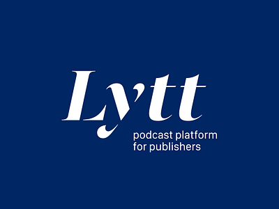 Lytt Logo logo podcast saas saas app