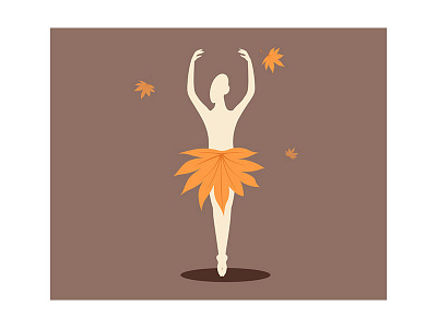 Leaf dancer 5 2017 dance illustrations leaves