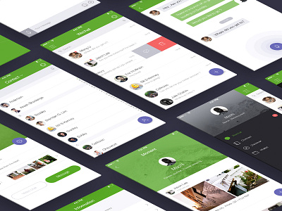 Wechat Redesign app chat material mobile app redesign wechat