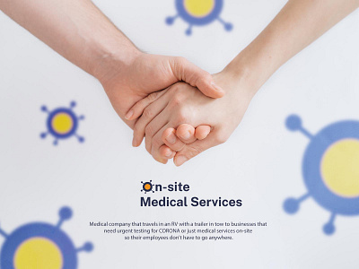 On-Site Medical Service branding design graphic design illustration interface logo product vector website