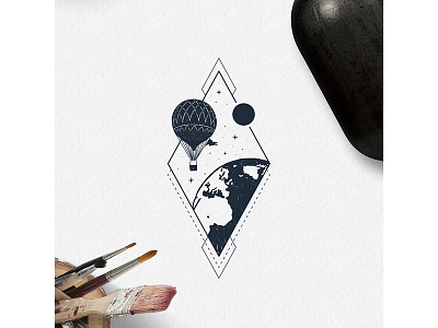 Double Exposure badge camping design double dventure explore exposure grunge logo typography vintage wanderlust