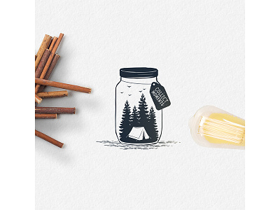 Double Exposure adventure badge camping design double explore exposure grunge logo typography vintage wanderlust