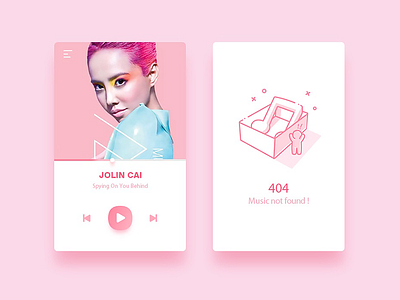 404 page 404 app music ui