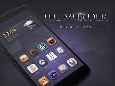 【The Murder Of Roger Ackroyd】Theme app icon theme