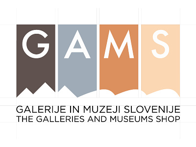 G.A.M.S. Logo Proposal design gallery logo museum