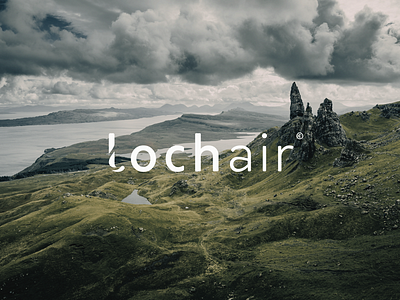 Lochair Branding air clean creams green healthy heather holistic loch lochair namestyle natural oils organic scotland typeset
