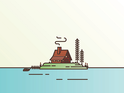 Log Cabin Island