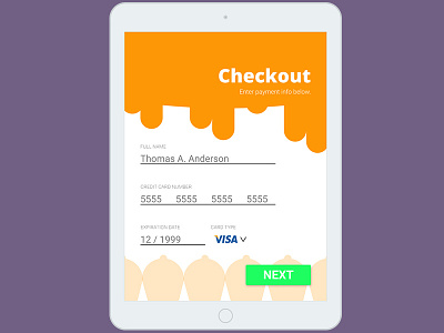 Sweet checkout form checkout daily ui forms ui