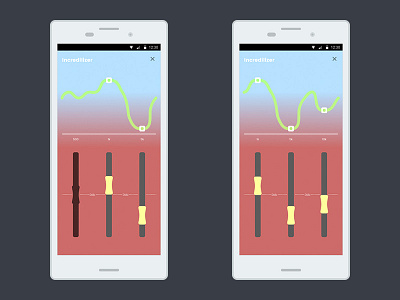 Simple equalizer settings