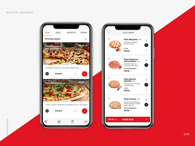 Domino's Pizza ui design