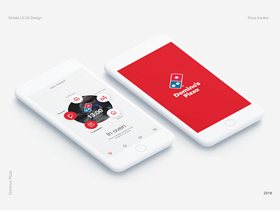 Domino's Pizza ui design