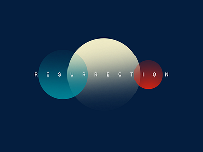 Resurrection design dribbble lettering logo minimal photoshop typography vector