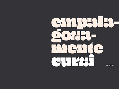 Type and songs brutalist design layout design minimal typography