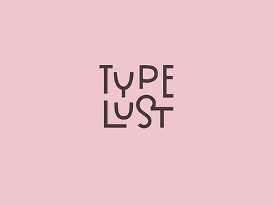 Type Lust. Logotype