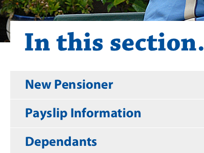 More pensions