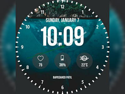 Eclectic Underwater android android wear watchface