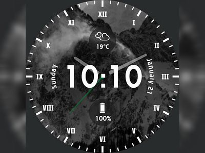 XOXO Dense android android wear watchface