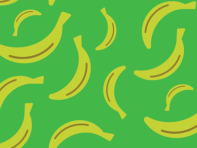Banana 30daychallenge banana fruit illustration pattern vector