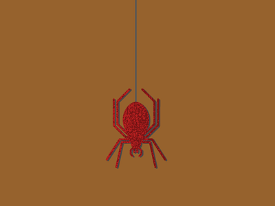 Spider | 10.8.17 31 days of halloween illustration spider spooky spoopy vectober