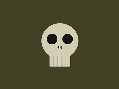 Skull | 10.13.17 illustration skull spooky vectober