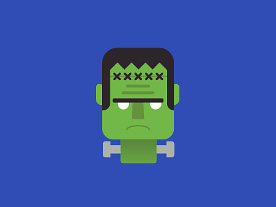 Frankenstein | 10.20.17 frankenstein illustration spoopy vectober