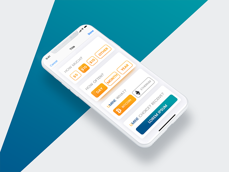 Mining App Concept by Nikola on Dribbble