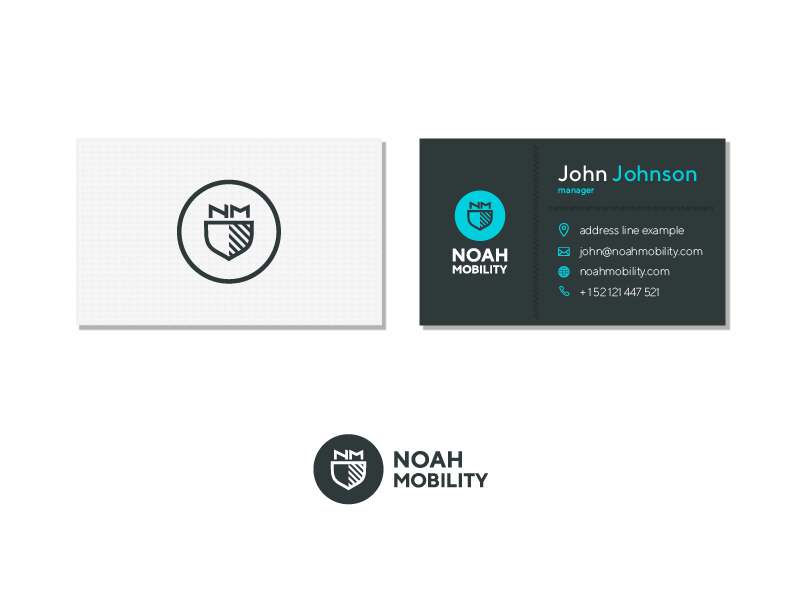 Noah Mobility Bcard By Nikola On Dribbble