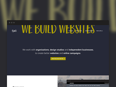 Homepage homepage portfolio web design