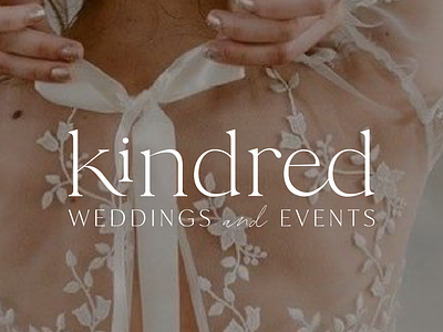 Kindred Weddings And Events Logo Design