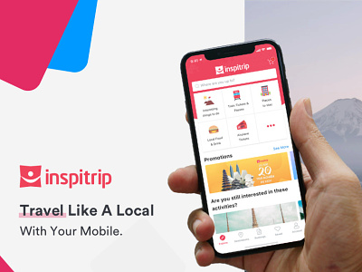 Inspitrip - Travel Services Marketplace App booking marketplace mobile app services tours travel vietnam