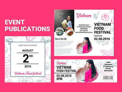 Event Pulications event explore festival food landing pho springrolls vietnam