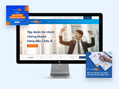 Yuanta Securities website banking finance website banner