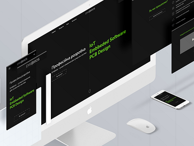 Embbros - web design adobe design minimalism site ui ux web