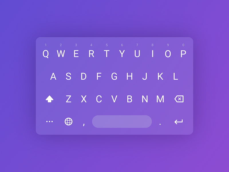 Browse thousands of Keyboard images for design inspiration | Dribbble