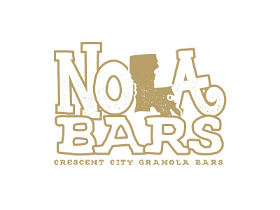 NOLA Bars - New Orleans Inspired Granola Bars branding granola bars new orleans packaging
