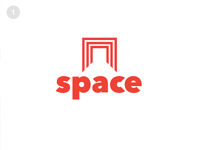 Space Logo #ThirtyLogos abstract door hallway modern office space thirty logos