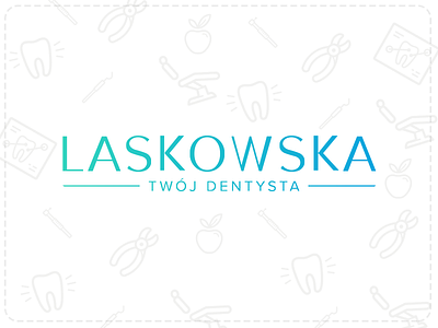 Dental Logotype - custom typo